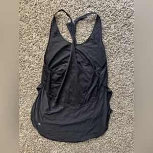 Lululemon black yoga tank 6